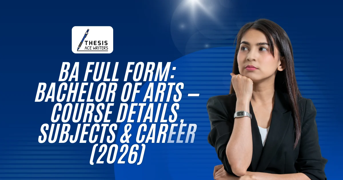 BA Full Form: Bachelor of Arts - Course Details, Subjects