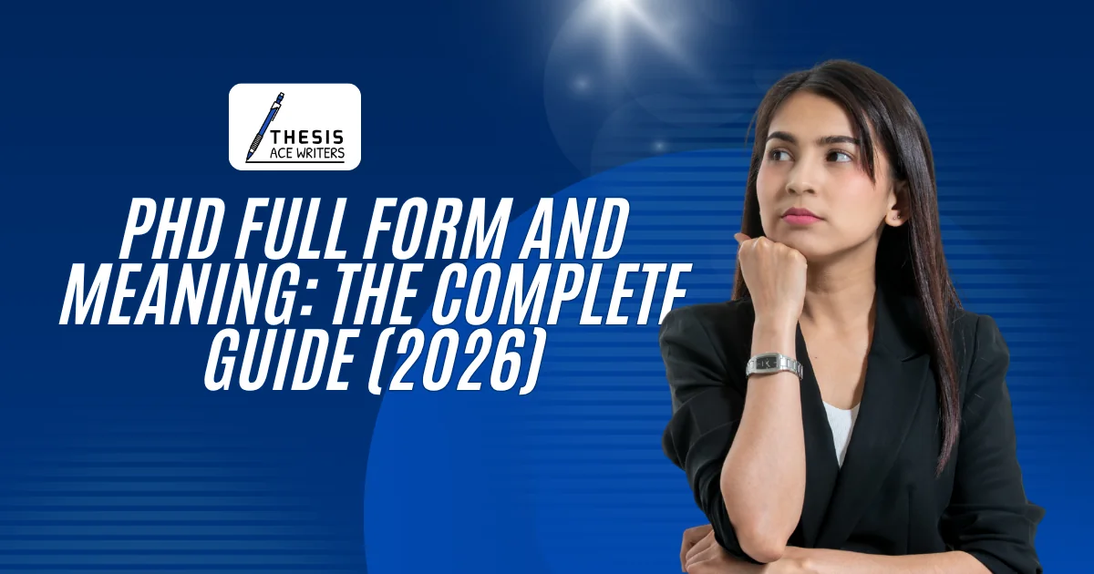 PhD Full Form and Meaning: The Complete Guide (2026)